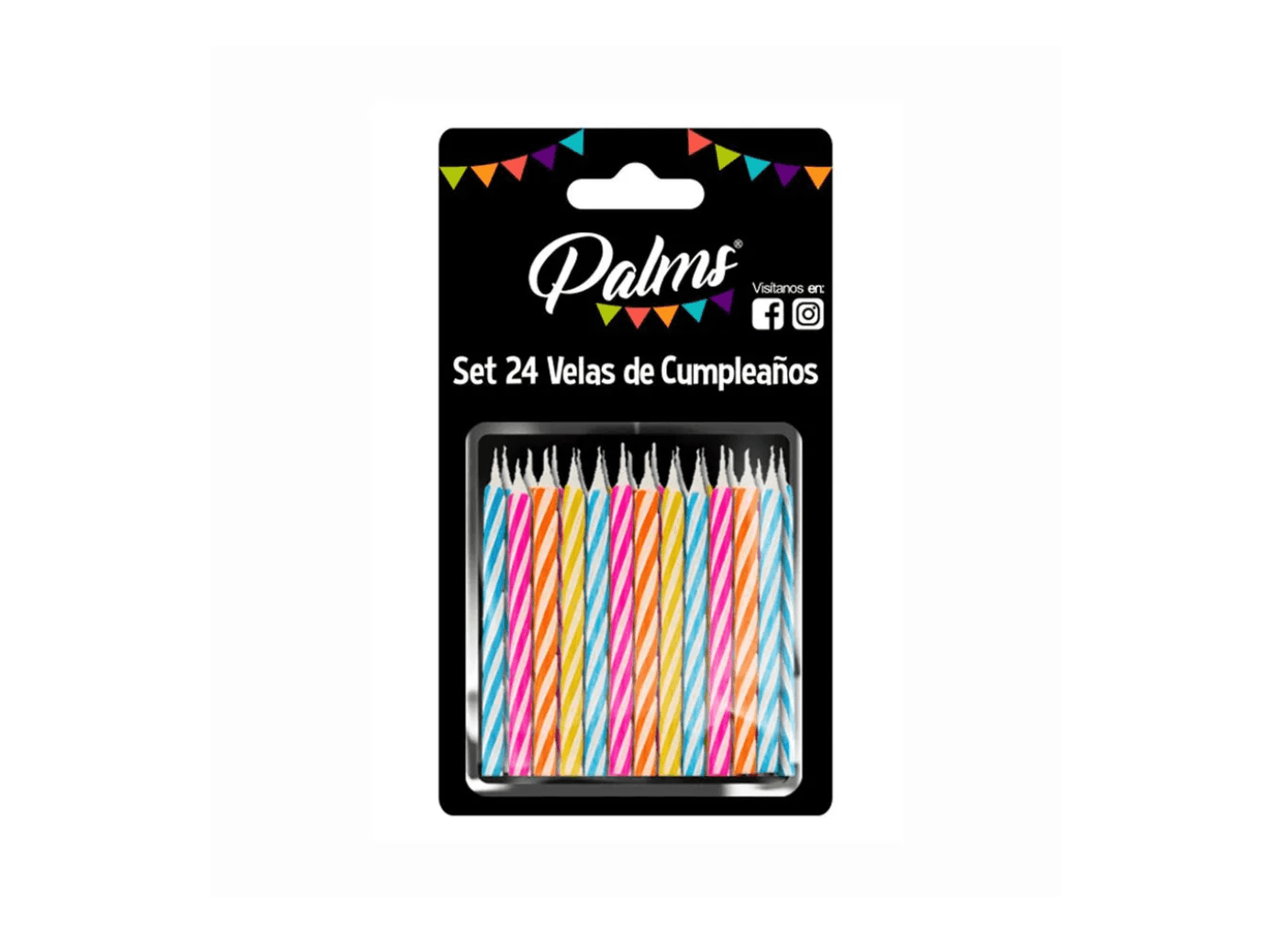 Pack de 24 velas